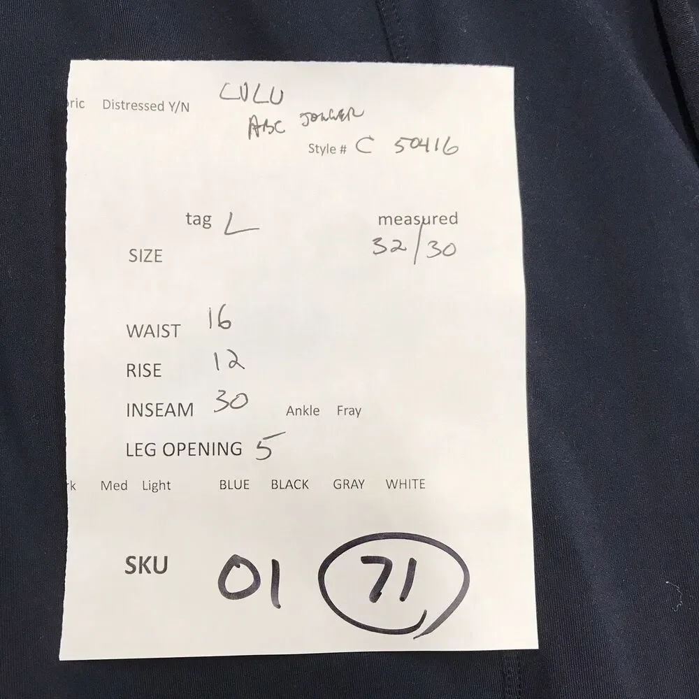 N/A lululemon abc